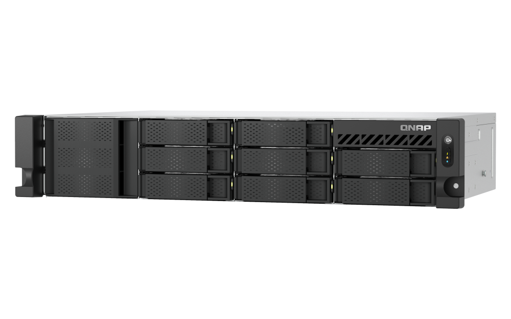 Servidor NAS QNAP TS-855eU-RP-8G Rack 2U, Intel 8 Núcleos, 8GB DDR4, 2x 2.5GbE, Fontes Redundantes - Imagem 9
