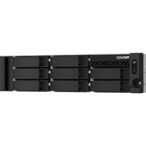 QNAP TS-864eU-4G NAS Rackmount Intel Celeron Quad-Core, 4GB DDR4, 2.5GbE, HDMI, PCIe