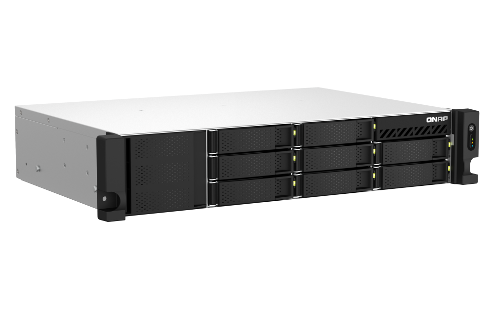 QNAP TS-873AeU-RP-4G NAS Rack 2U Ryzen V1500B, 4GB RAM, 2x 2.5GbE, Redundância de Energia - Imagem 6