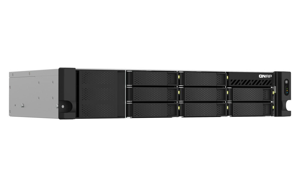 QNAP TS-873AeU-RP-4G NAS Rack 2U Ryzen V1500B, 4GB RAM, 2x 2.5GbE, Redundância de Energia - Imagem 5