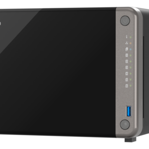 NAS QNAP TS-AI642-8G com IA, 8 Núcleos ARM, 8GB RAM, 2.5GbE, HDMI Duplo