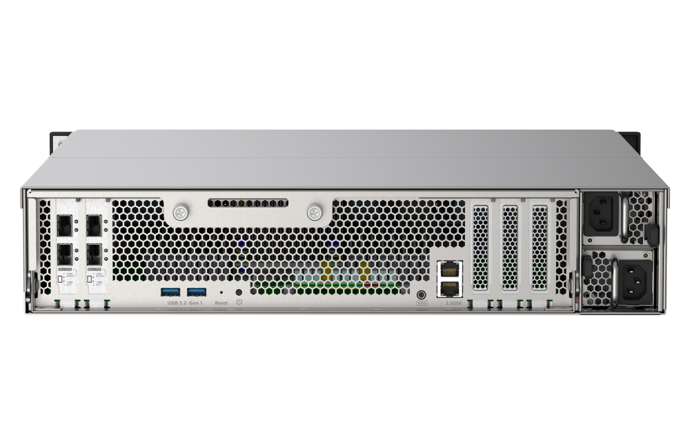 QNAP TS-h2490FU-7302P-256G - Storage NVMe Enterprise 256GB com AMD EPYC 7302P - Imagem 3