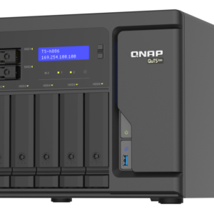 TS-h886-D1602-8G - Storage NAS Enterprise com Intel® Xeon® D-1602 e Sistema QuTS hero
