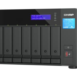 QNAP TVS-h874T-i7-32G - Storage NAS Thunderbolt 4 com Intel Core i7 | Vircos