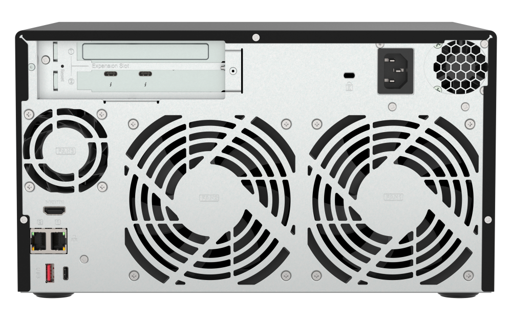 QNAP TVS-h874T-i9-64G - Storage NAS Thunderbolt 4 com Intel Core i9 | Vircos - Imagem 2