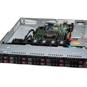 Supermicro SuperServer SYS-111E-WR 1U Intel Xeon 4ª/5ª Geração, 10 Baias NVMe/SATA/SAS, 8 DIMMs DDR5, PCIe 5.0