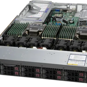 Supermicro SuperServer SYS-120U-TNR 1U | Dual Xeon Scalable | 12x NVMe | 8TB RAM