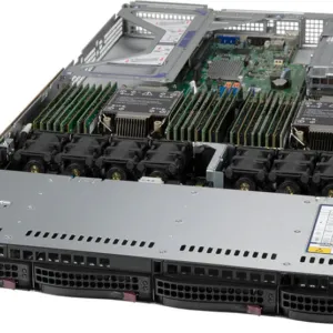 Supermicro SuperServer SYS-610U-TNR | 1U Rack | 3ª Geração Xeon Scalable | 4x Bays NVMe/SAS/SATA