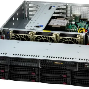 Supermicro SuperServer SYS-522B-WR 2U, Xeon 6, 8 Baias Hot-Swap, 5x PCIe 5.0, 2TB DDR5