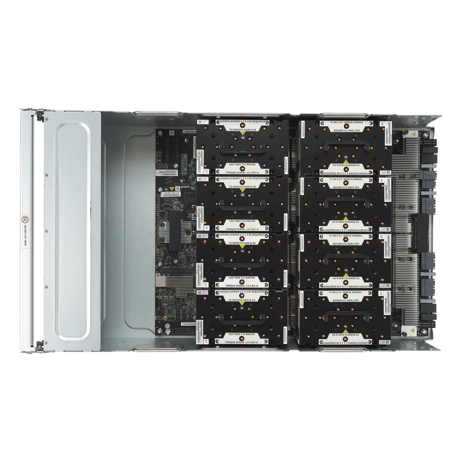 ASUS ESC A8A-E12U – Servidor GPU 7U com 8 AMD Instinct™ MI325X, Dual AMD EPYC™ 9005, 11 PCIe, 24 DIMMs e 10 NVMe - Imagem 18