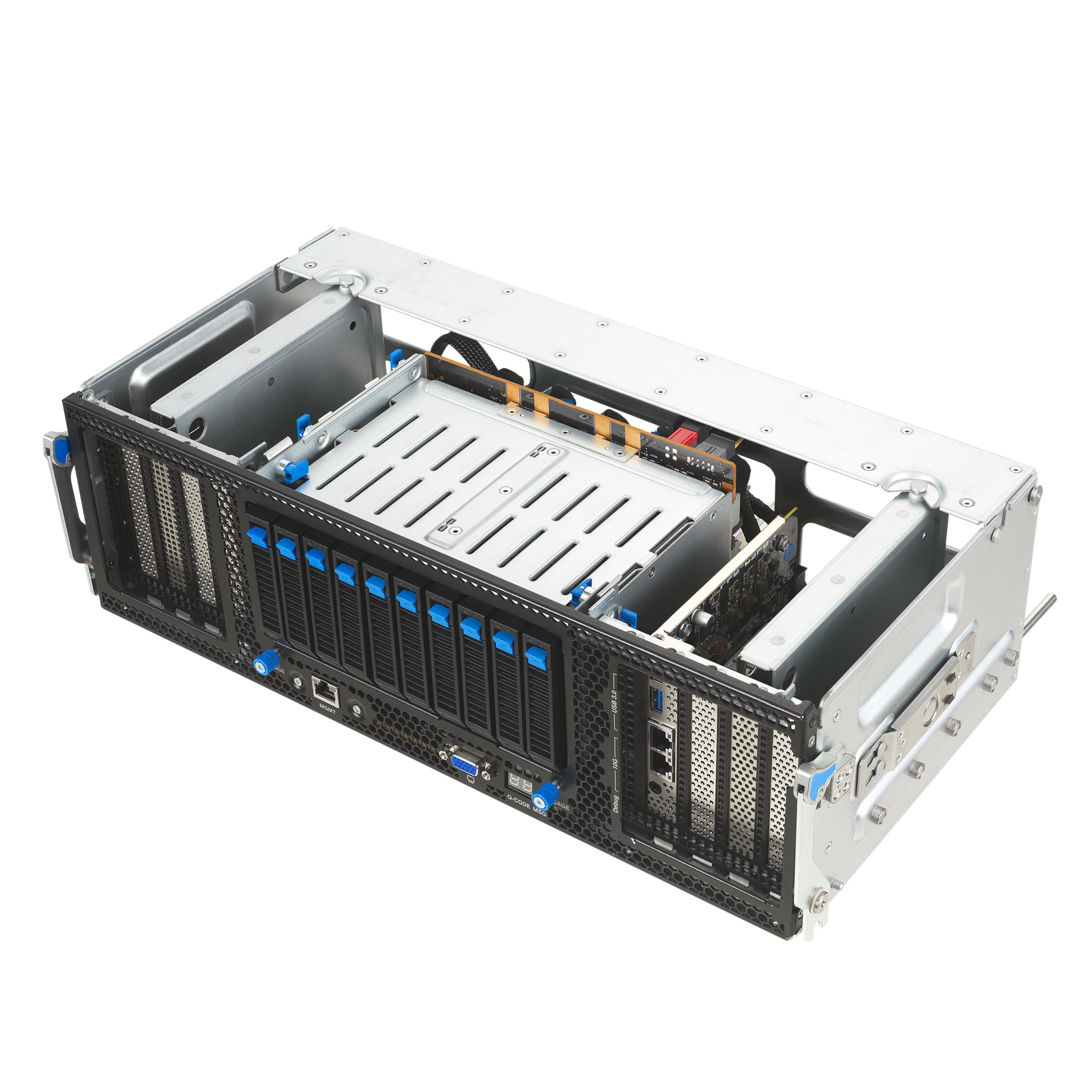 ASUS XA NB3I-E12 – Servidor HGX B300 8-GPU com Intel Xeon 6 e InfiniBand 800G para IA e LLMs - Imagem 5