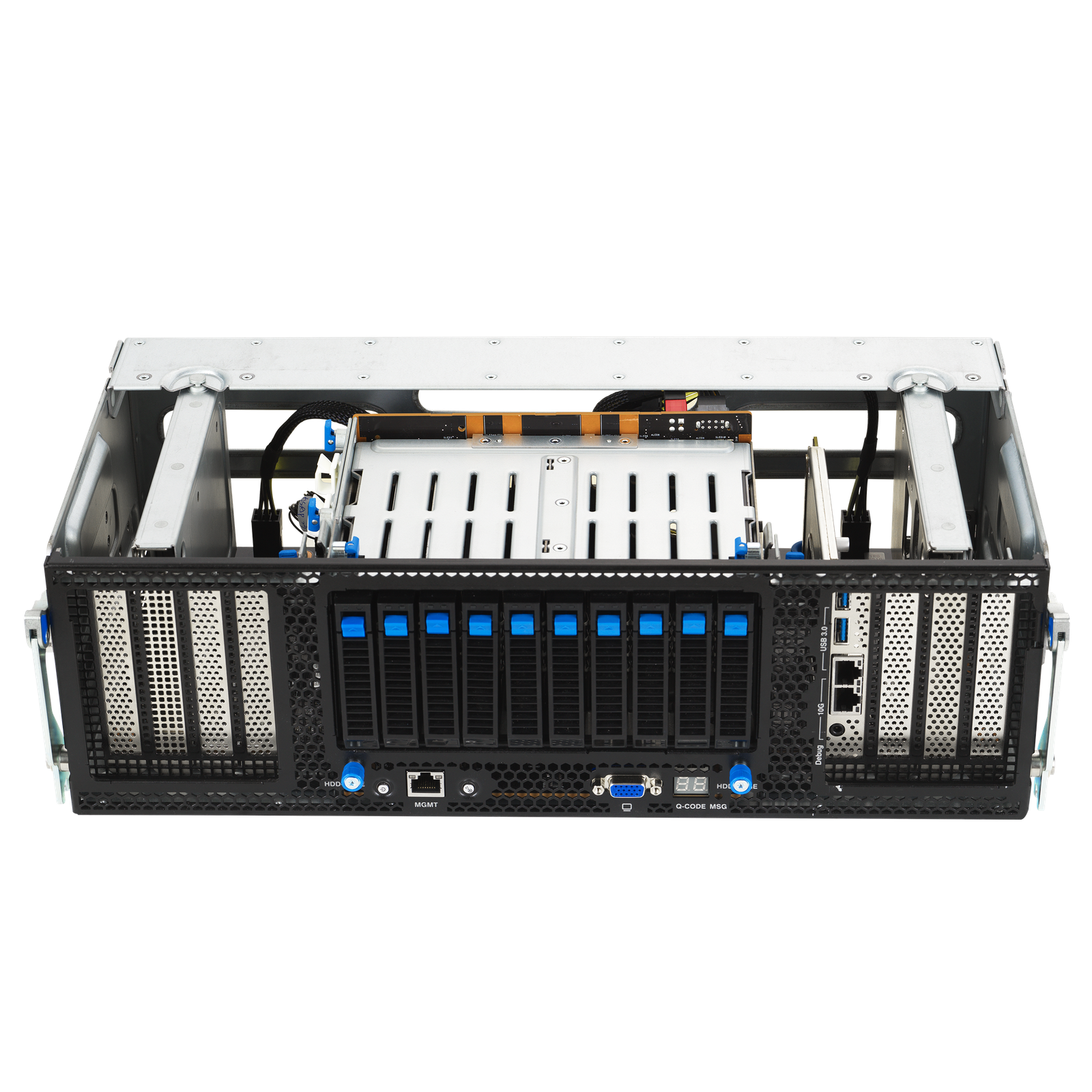 ASUS XA NB3I-E12 – Servidor HGX B300 8-GPU com Intel Xeon 6 e InfiniBand 800G para IA e LLMs - Imagem 6