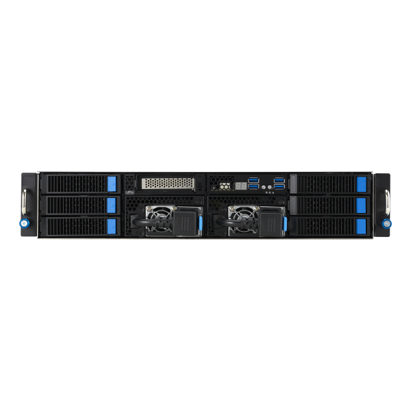 ASUS ESC4000-E11 — Servidor GPU 2U com 5ª Geração Intel Xeon, até 4 GPUs, DDR5 5600MHz e Fonte 2600W Titanium - Imagem 8