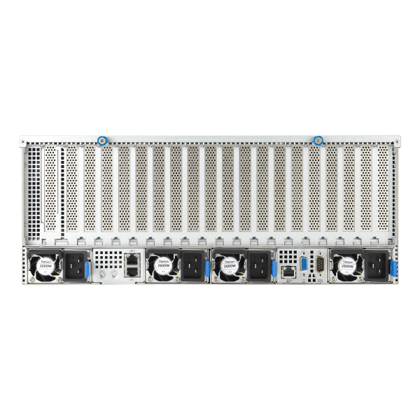 Servidor ASUS ESC8000-E11 – 4U Dual Socket, 5ª Geração Intel Xeon Scalable, até 8 GPUs, PCIe 5.0, NVMe, Fonte 3000W Titanium - Imagem 11