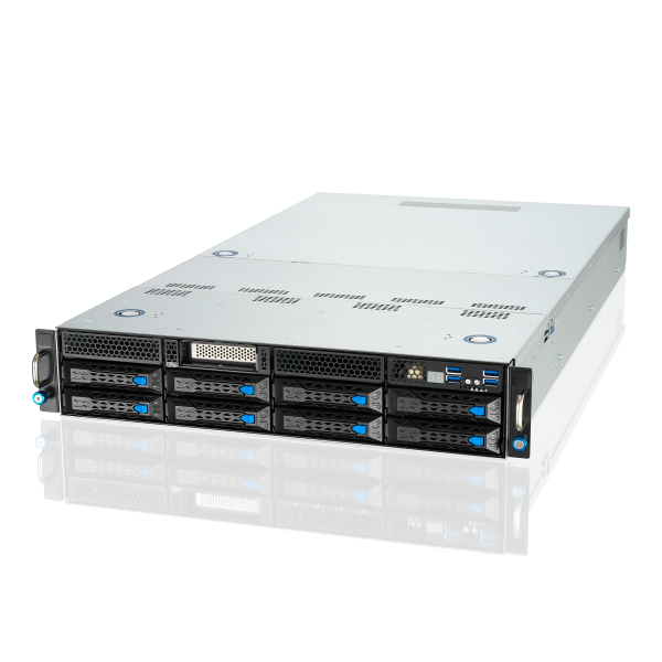 ASUS ESC4000-E10 – Servidor GPU 2U com Dual Intel Xeon Scalable, 4 GPUs, PCIe 4.0 e iKVM