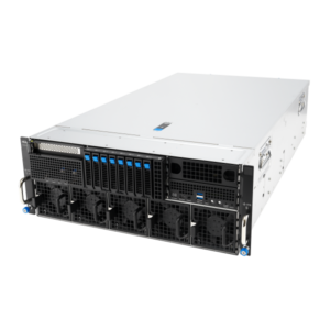 ASUS ESC8000A-E13P – Servidor GPU 4U AMD EPYC 9005 com 8x NVIDIA H200 / RTX 6000 Blackwell e PCIe 5.0