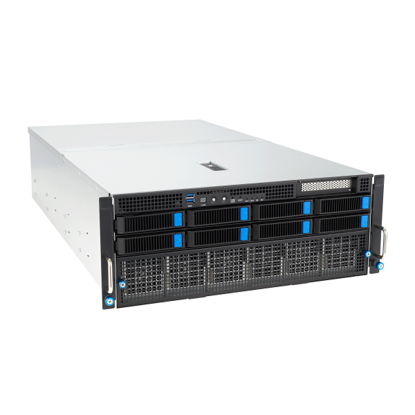 ASUS ESC8000A-E12 – Servidor GPU 4U com AMD EPYC™ 9004, 8 GPUs, DDR5, PCIe 5.0 e Fonte Titanium 3000W - Imagem 3