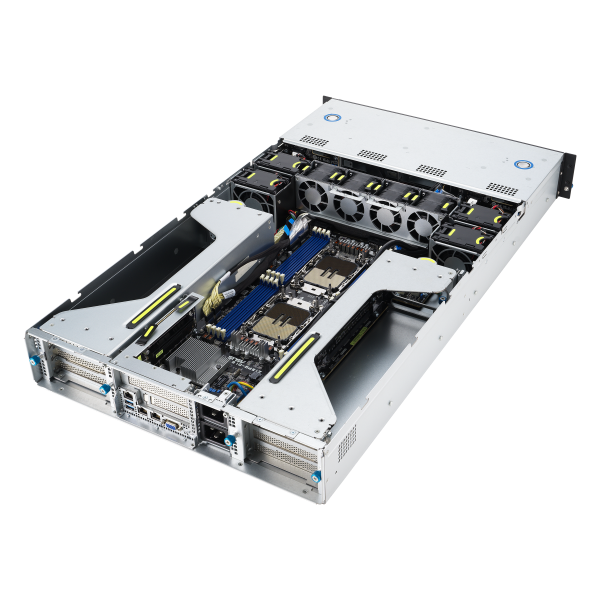 ASUS ESC4000-E11 — Servidor GPU 2U com 5ª Geração Intel Xeon, até 4 GPUs, DDR5 5600MHz e Fonte 2600W Titanium - Imagem 11