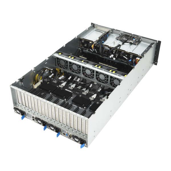 ASUS ESC8000-E11P – Servidor GPU 4U Dual Socket com 5ª Geração Intel Xeon Scalable e Suporte a 8 GPUs PCIe 5.0 - Imagem 6