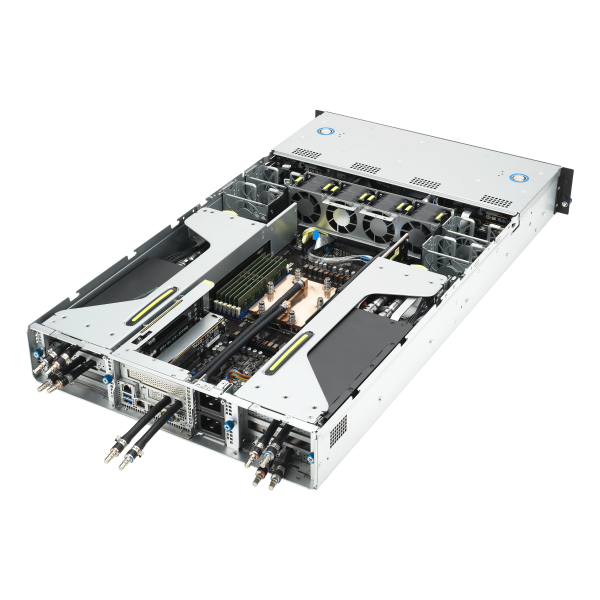 ASUS ESC4000A-E12 | Servidor GPU 2U com AMD EPYC 9004/9005, 4 GPUs, PCIe 5.0 e DDR5 - Imagem 7