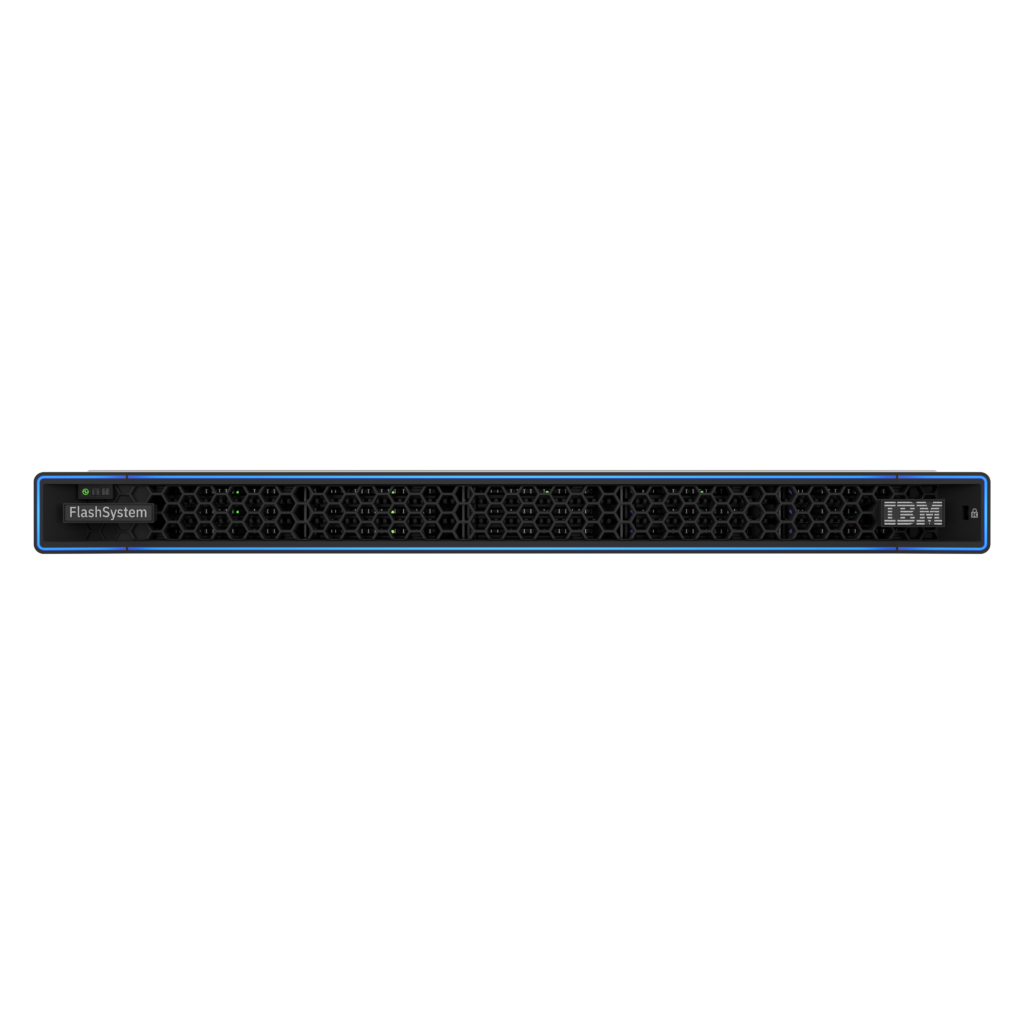 IBM FlashSystem 5600 All Flash 30TB NVMe | 2.6M IOPS, 256GB Cache, FC 32Gb e iSCSI 10Gb