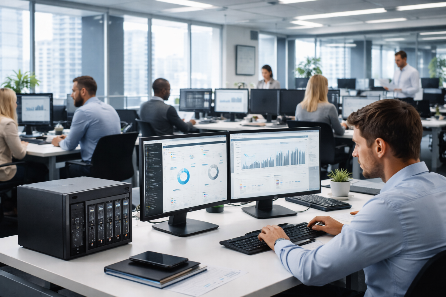 Backup empresarial: estratégias, riscos e soluções NAS