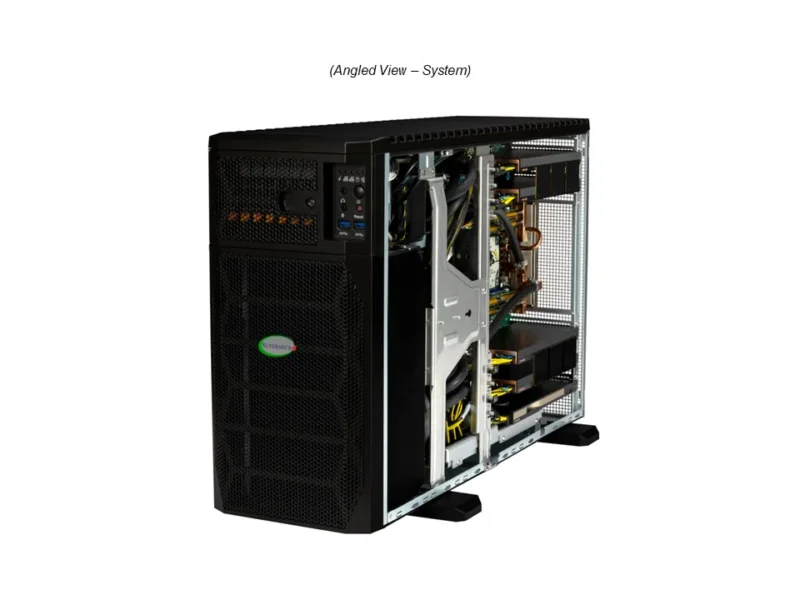 Supermicro SYS-751GE-TNRT-NV1 - Workstation GPU 5U com Liquid Cooling para IA - Imagem 6