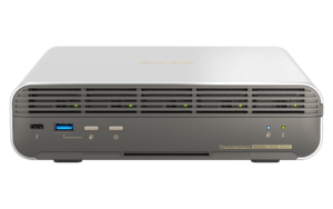 QNAP TBS-h574TX-i3-12G - NAS Profissional com Thunderbolt 4 e 10GbE | Vircos