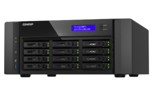 QNAP TS-h1290FX-7232P-64G - Storage NAS Enterprise All-Flash 12 Baias NVMe