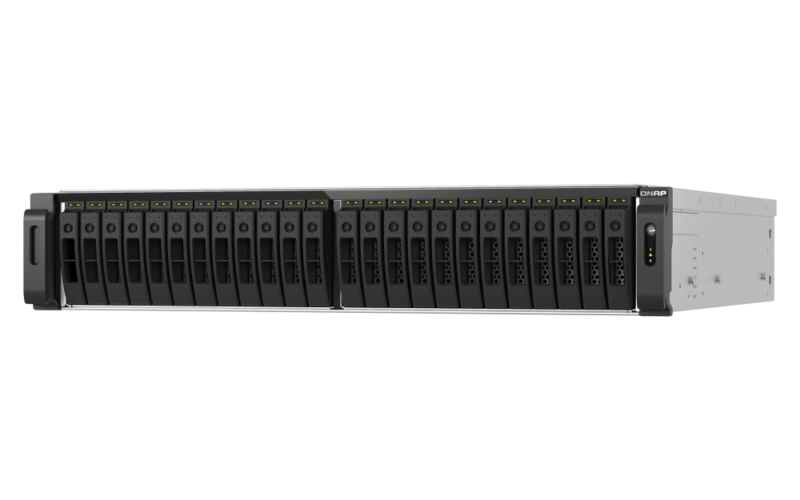 QNAP TS-h3077AFU-R7-64G - Storage All-Flash Enterprise 30 Baias com AMD Ryzen 7 e 64GB DDR5