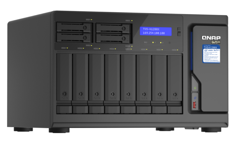 TVS-h1288X-W1250-16G - Storage NAS Enterprise com Intel® Xeon® W-1250 e Sistema QuTS hero - Imagem 5