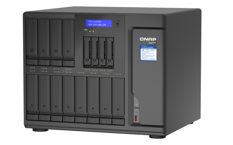 TVS-h1688X-W1250-32G - Storage NAS Enterprise 16 Baias com Intel Xeon W-1250 - Imagem 3