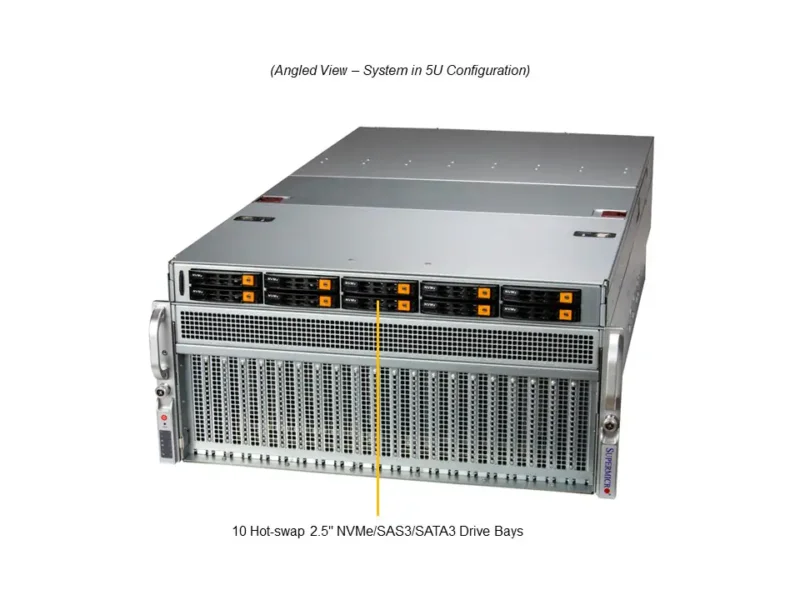Servidor Supermicro A+ AS-4124GQ-TNMI com 2x AMD EPYC, 4x GPUs MI250 e até 8TB DDR4 ECC - Imagem 8