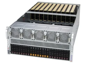 Servidor Supermicro A+ AS-5126GS-TNRT com Suporte para 10 GPUs PCIe, AMD EPYC 9004/9005, 5U