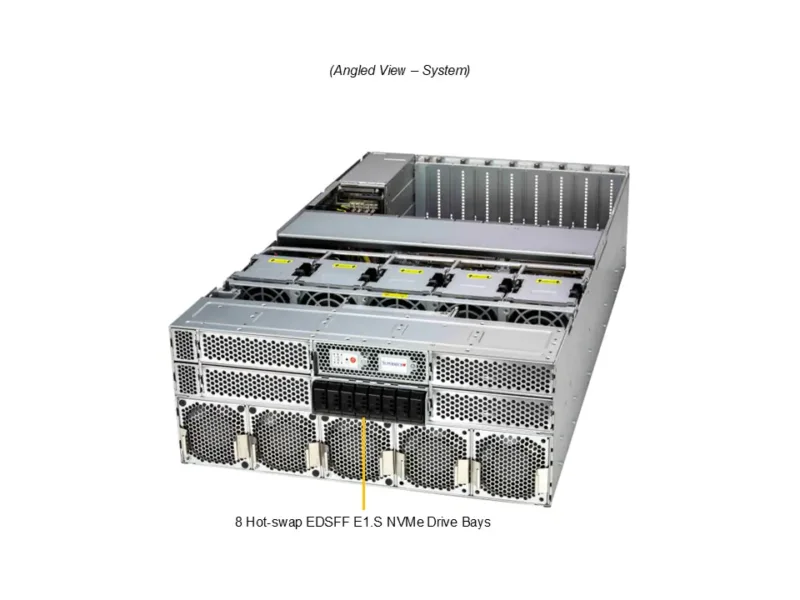 Supermicro SuperServer SYS-422GL-NR | 4U MGX com até 8 GPUs NVIDIA PCIe e CPUs Intel Xeon 6 - Imagem 6