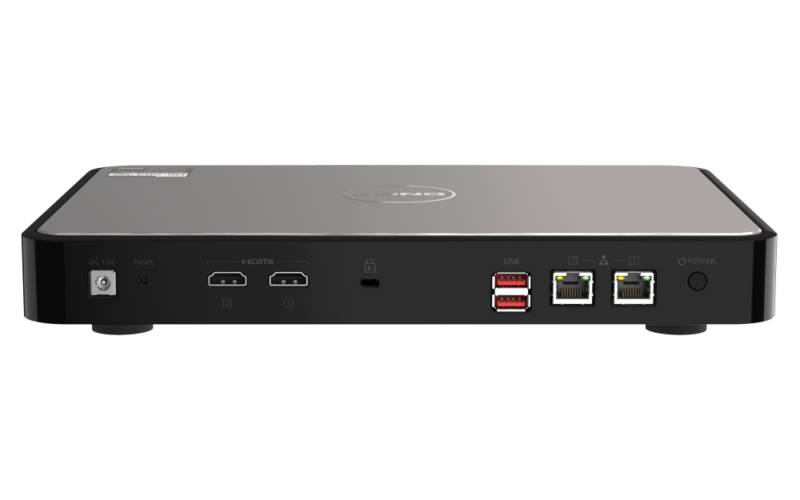 QNAP HS-264-8G NAS Fanless HDMI 4K, 2x 2.5GbE, Intel Celeron N5105, 8GB RAM - Imagem 3