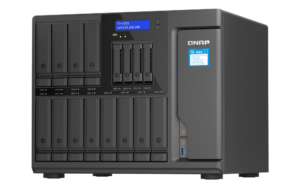 QNAP TS-1655-8G NAS 16 Baias, Intel 8 Núcleos, 2.5GbE, 8GB DDR4