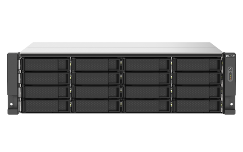 Servidor NAS QNAP TS-1673AU-RP-16G, AMD Ryzen V1500B, 16 Baias, 2x 2.5GbE, Fonte Redundante - Imagem 6