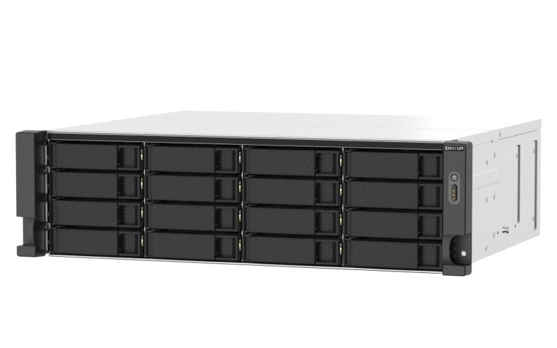 Servidor NAS QNAP TS-1673AU-RP-16G, AMD Ryzen V1500B, 16 Baias, 2x 2.5GbE, Fonte Redundante - Imagem 4