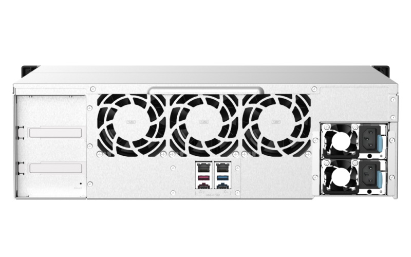 Servidor NAS QNAP TS-1673AU-RP-16G, AMD Ryzen V1500B, 16 Baias, 2x 2.5GbE, Fonte Redundante - Imagem 2