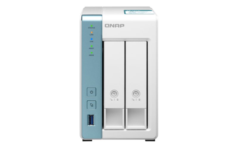 Servidor NAS QNAP TS-231K, 2 Baias, Quad-Core 1.7GHz, 1GB RAM DDR3, Branco - Imagem 9