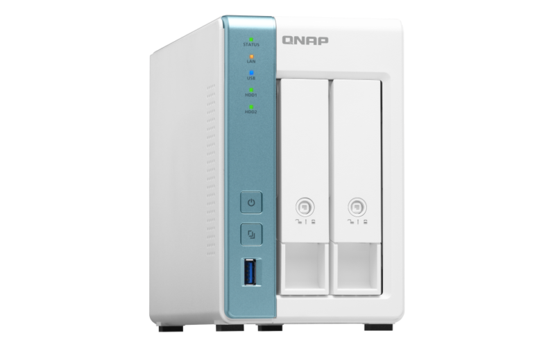 Servidor NAS QNAP TS-231K, 2 Baias, Quad-Core 1.7GHz, 1GB RAM DDR3, Branco - Imagem 8