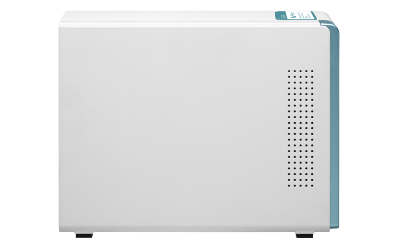 Servidor NAS QNAP TS-231K, 2 Baias, Quad-Core 1.7GHz, 1GB RAM DDR3, Branco - Imagem 3