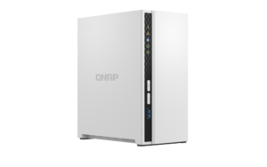 QNAP TS-233 NAS 2 Baias, CPU Quad-Core, 2GB RAM, Reconhecimento por IA e Multimídia