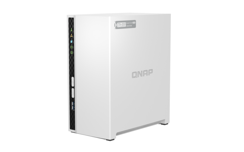 QNAP TS-233 NAS 2 Baias, CPU Quad-Core, 2GB RAM, Reconhecimento por IA e Multimídia - Imagem 4