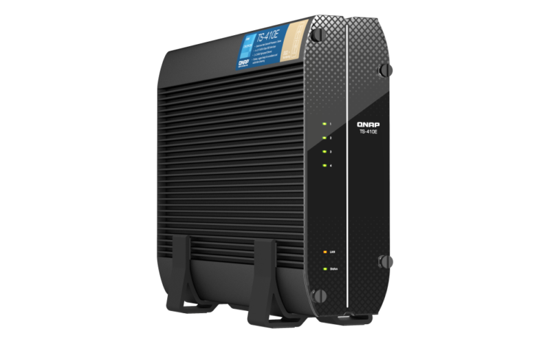 QNAP TS-410E-8G NAS 2,5GbE Fanless HDMI 4K SSD AES-NI 8GB - Imagem 7