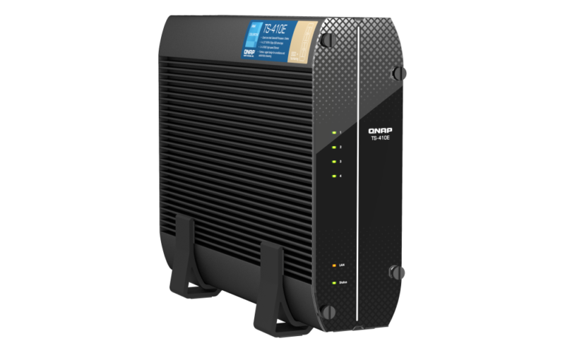 QNAP TS-410E-8G NAS 2,5GbE Fanless HDMI 4K SSD AES-NI 8GB - Imagem 6