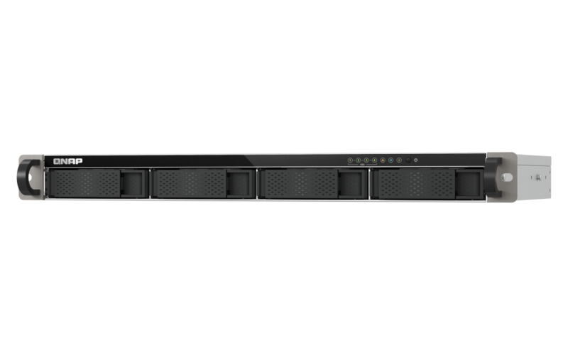 QNAP TS-433eU 1U Rackmount NAS, 4GB RAM, ARM Cortex-A55, 2x 2.5GbE