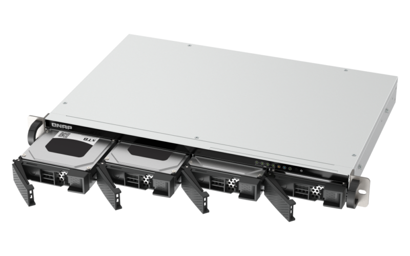 QNAP TS-433eU 1U Rackmount NAS, 4GB RAM, ARM Cortex-A55, 2x 2.5GbE - Imagem 7