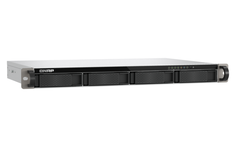 QNAP TS-433eU 1U Rackmount NAS, 4GB RAM, ARM Cortex-A55, 2x 2.5GbE - Imagem 3